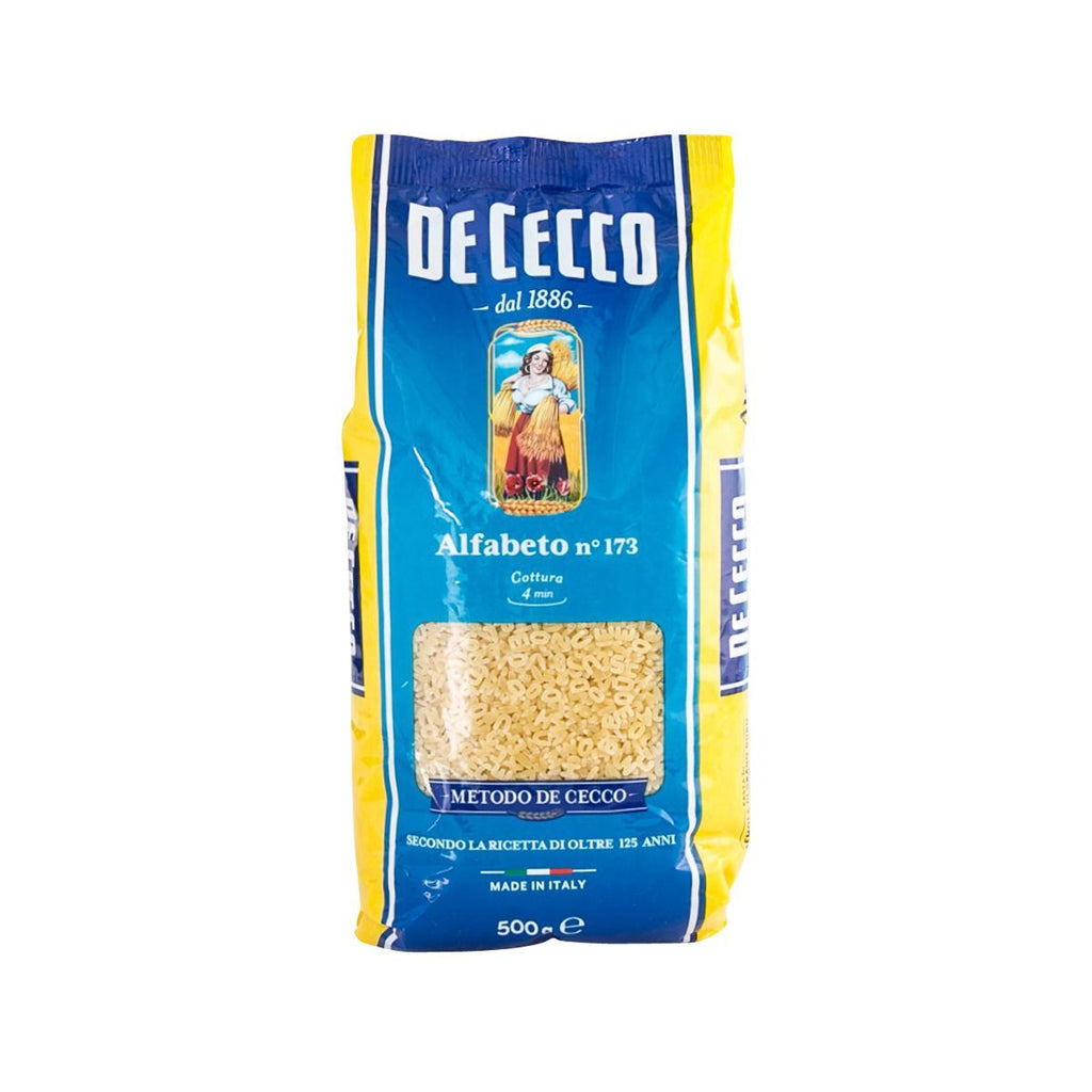 DE CECCO #173 Alfabeto Pasta  (500g)