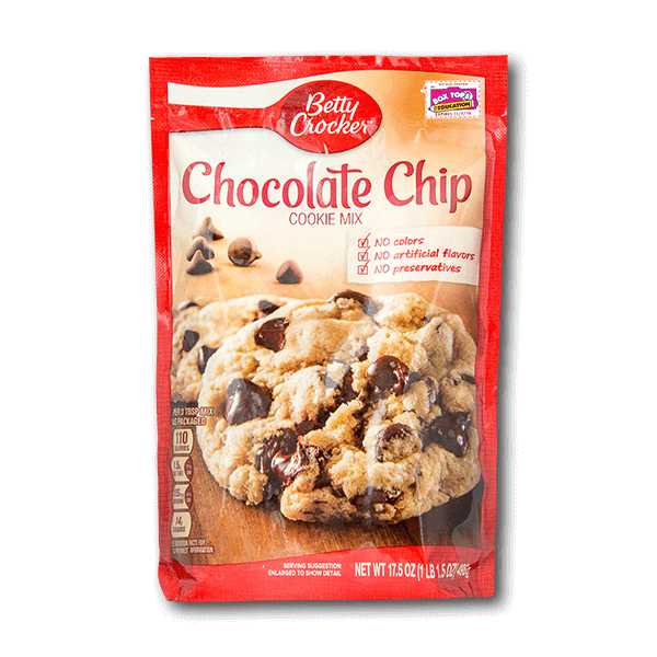 BETTY CROCKER Cookie Mix - Chocolate Chip  (496g)