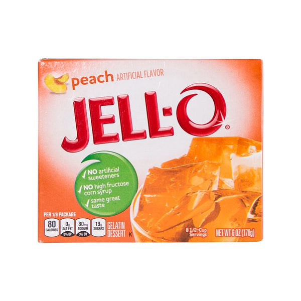 JELL-O Gelatin Dessert Mix - Peach  (170g)