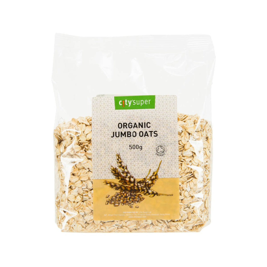 CITYSUPER Organic Jumbo Oats  (500g)