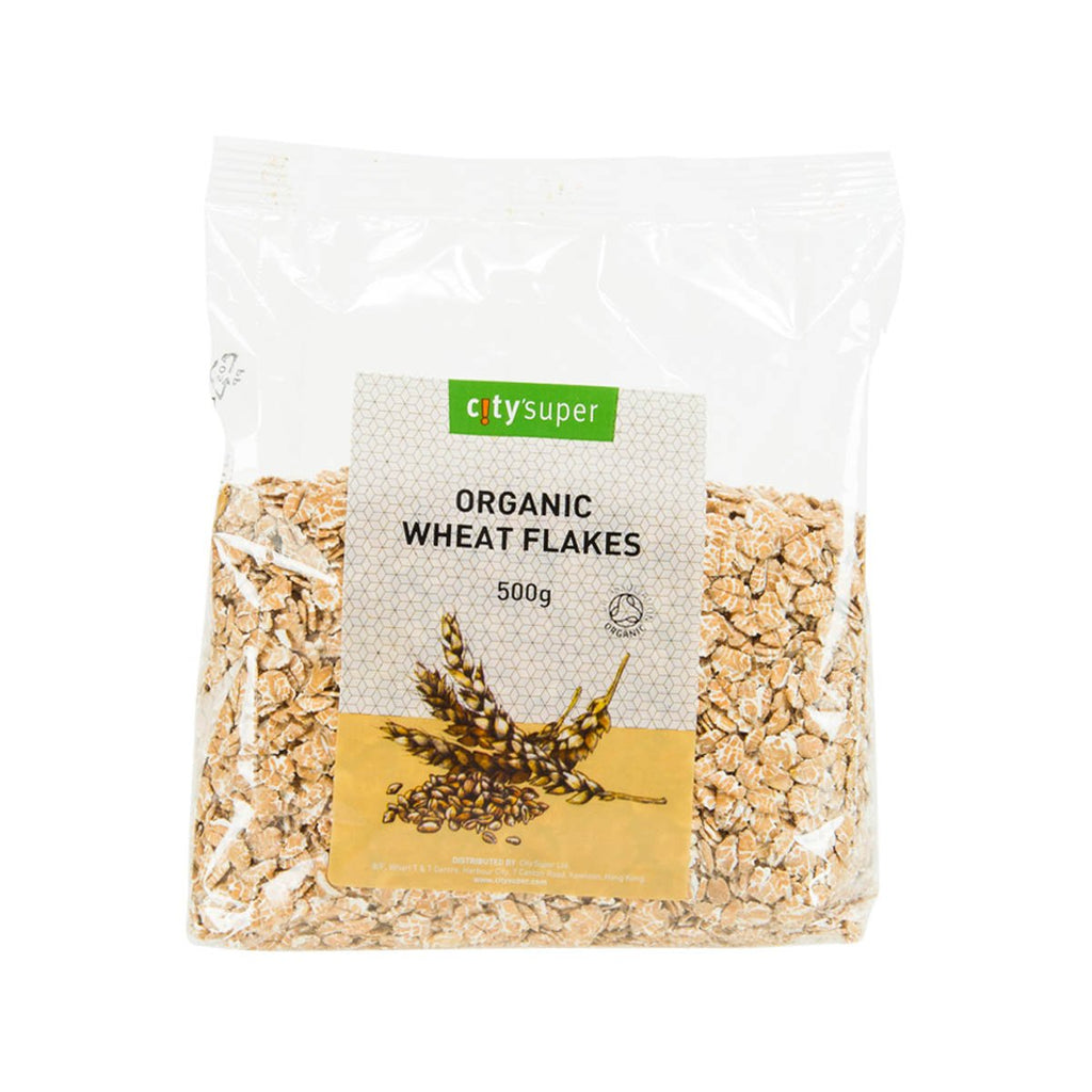 CITYSUPER Organic Wheat Flakes  (500g)