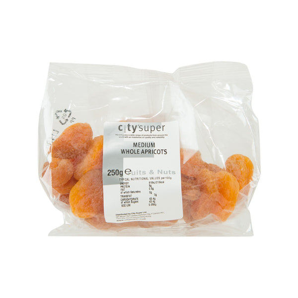 CITYSUPER Medium Whole Apricots  (250g)