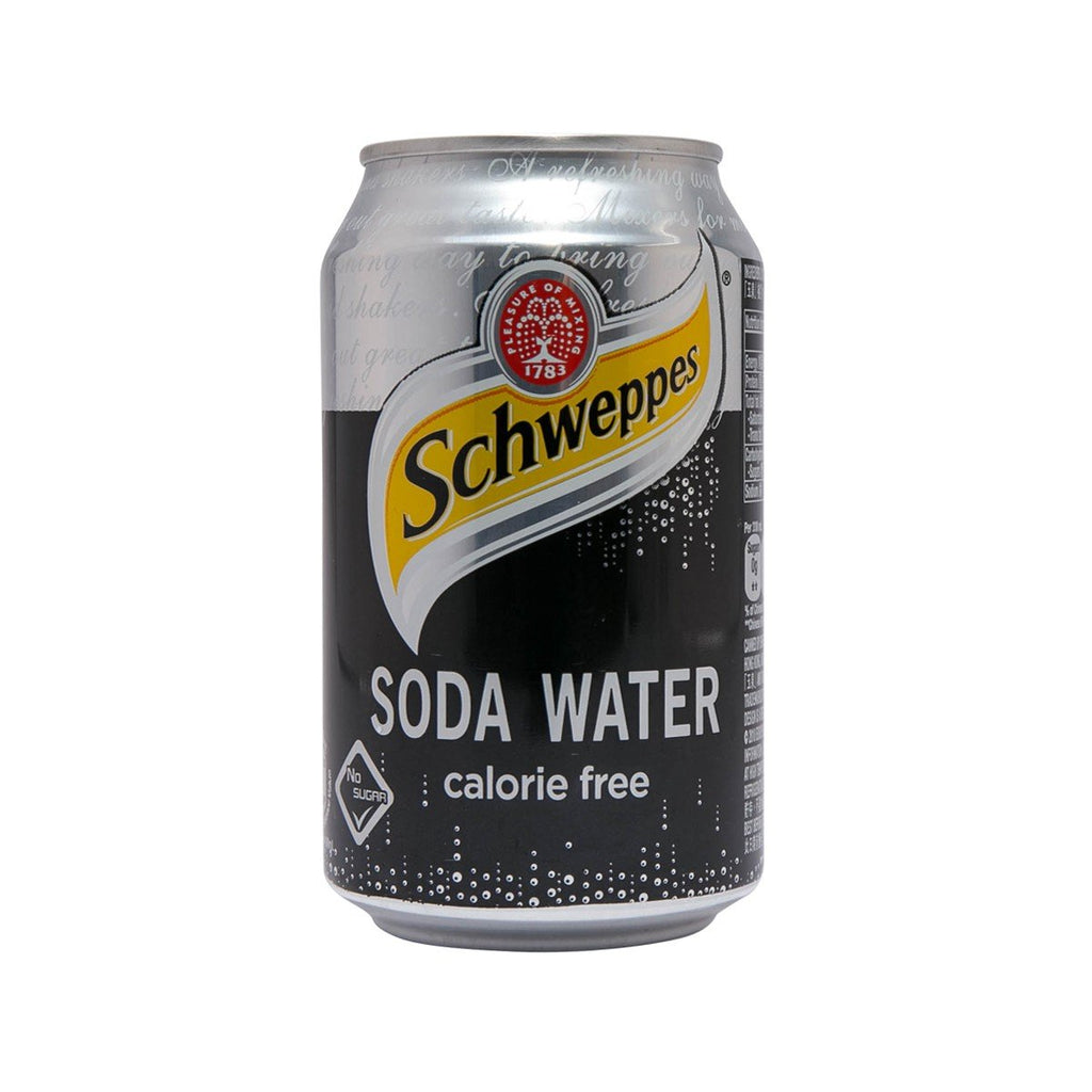 SCHWEPPES Soda Water  (330mL)