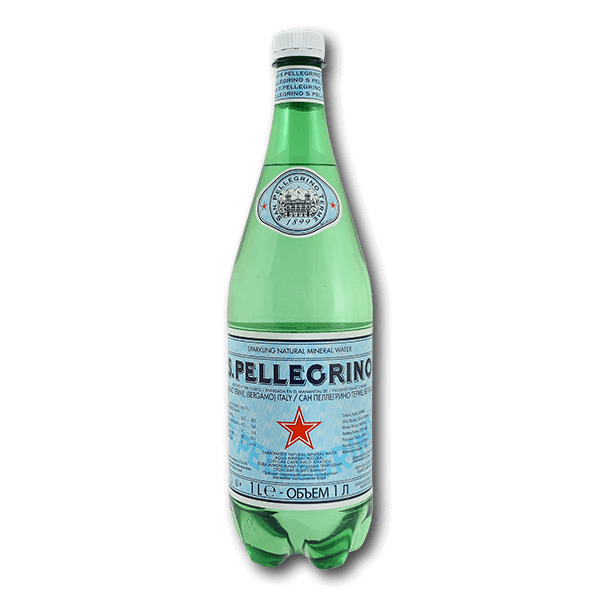 SANPELLEGRINO Sparkling Natural Mineral Water  (1L)