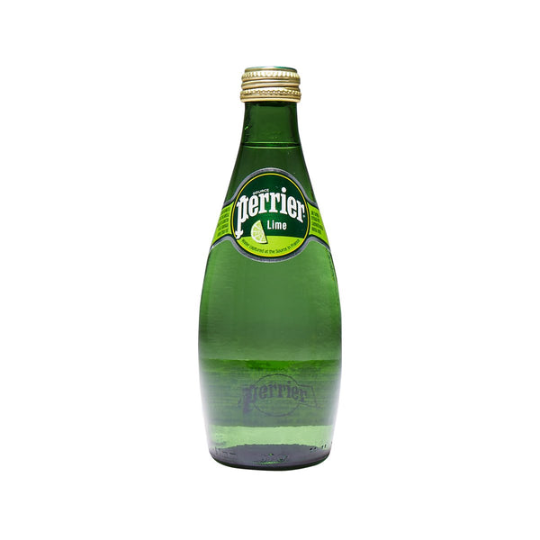 PERRIER Sparkling Mineral Water - Lime  (330mL)