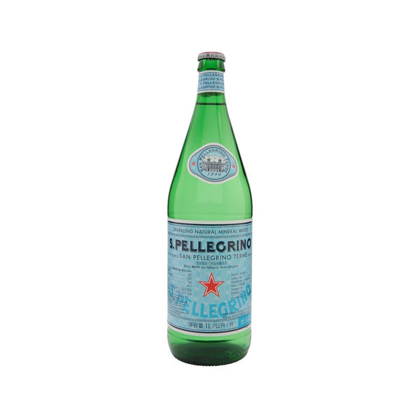 SANPELLEGRINO Sparkling Natural Mineral Water  (1L)