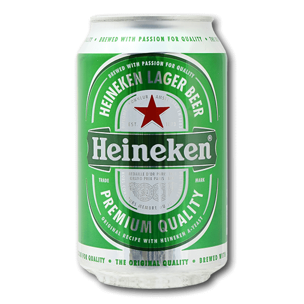 HEINEKEN Lager Beer (Alc 5%)  (330mL)