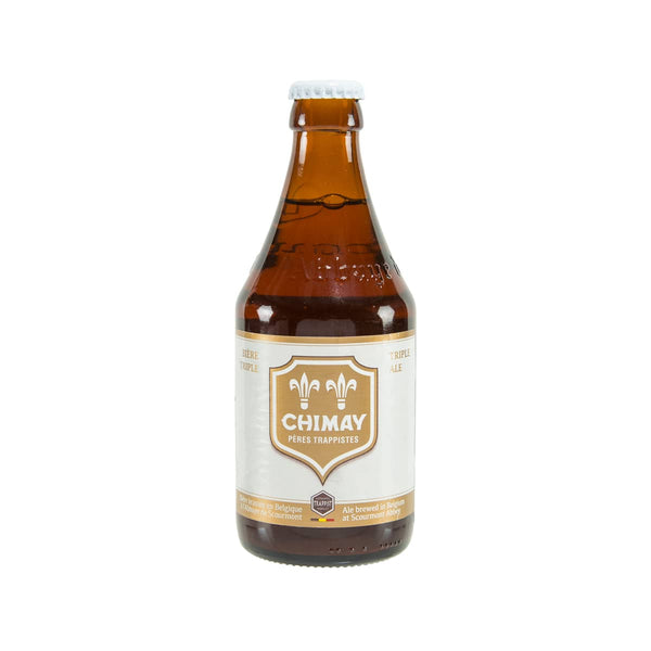 CHIMAY White Trappist Beer (Alc 8%)  (330mL)