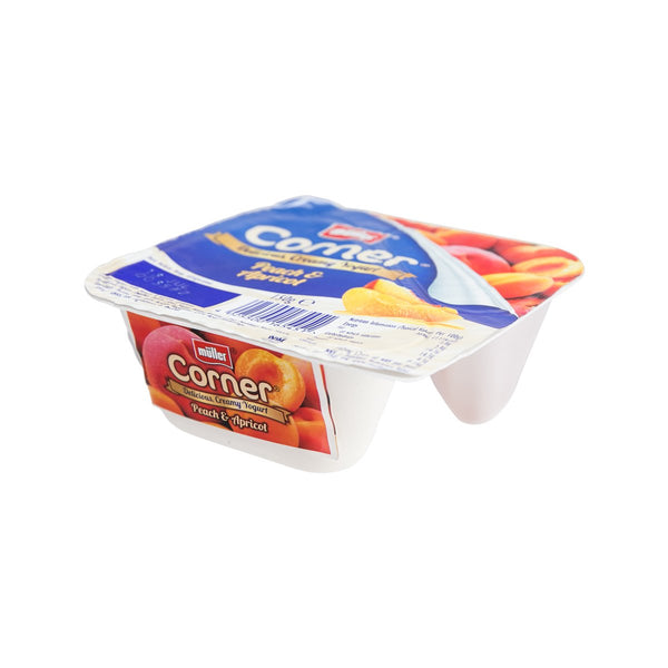 MULLER Corner Peach & Apricot Compote With Original Yogurt  (143g)