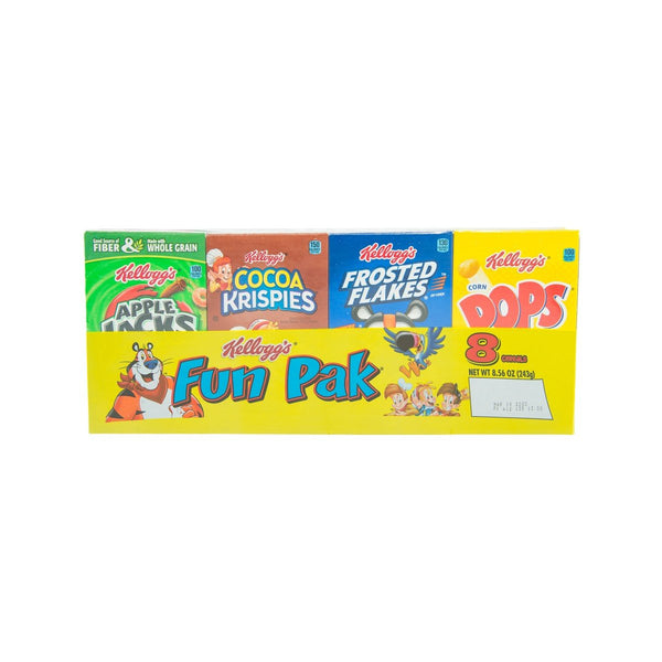 KELLOGG'S Breakfast Cereals “Fun Pak”  (243g)