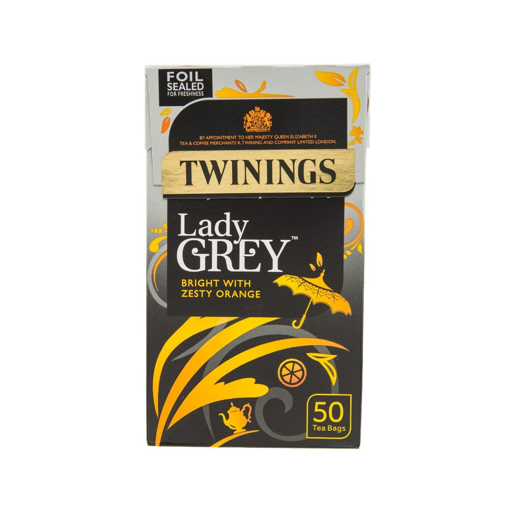 TWININGS Lady Grey Tea Bags  (125g)