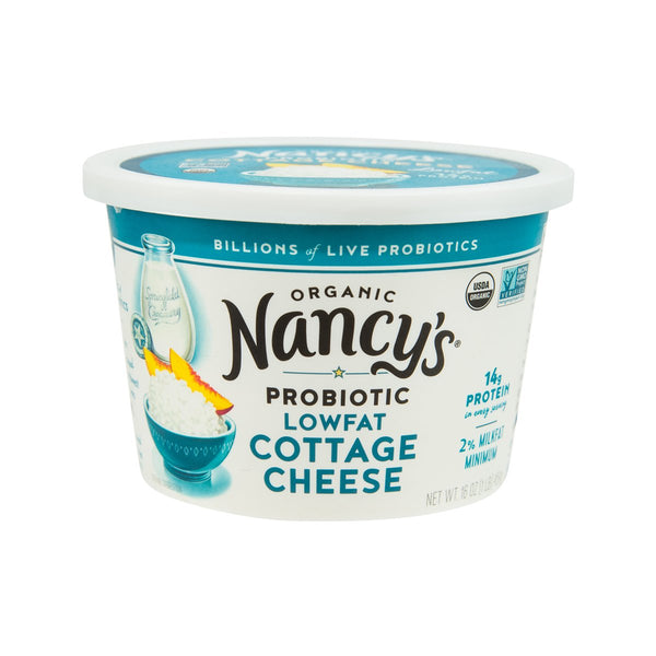 NANCY'S Organic Cultured Low Fat Cottage Cheese  (454g)