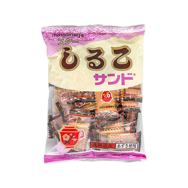 MATSUNAGA Red Bean Sandwich Biscuit  (110g)