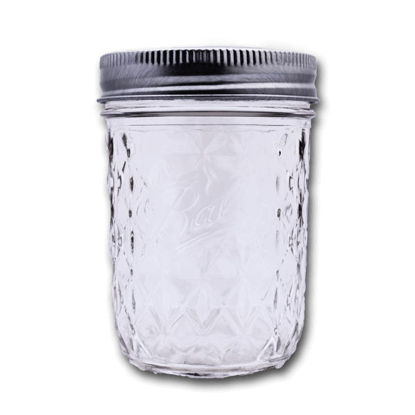 BALL Quilted Crystal Jelly Jar