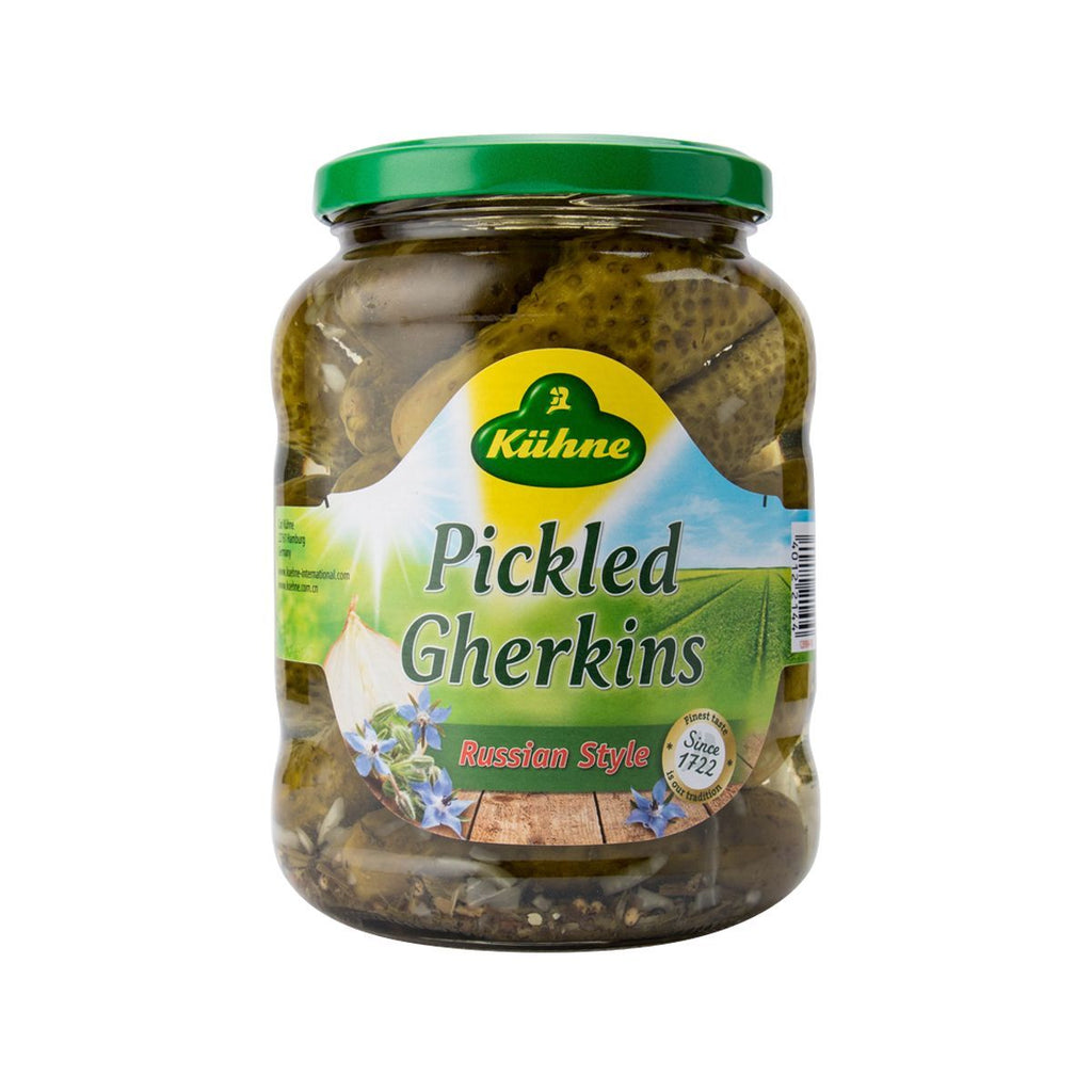 KUHNE Pickled Gherkins Russian Style  (670g)