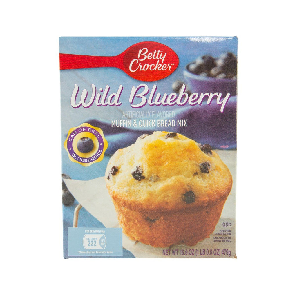 BETTY CROCKER Wild Blueberry Muffin & Quick Bread Mix  (479g)