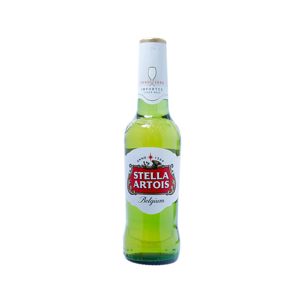 STELLA ARTOIS Premium Lager Beer (Alc 5%)  (330mL)