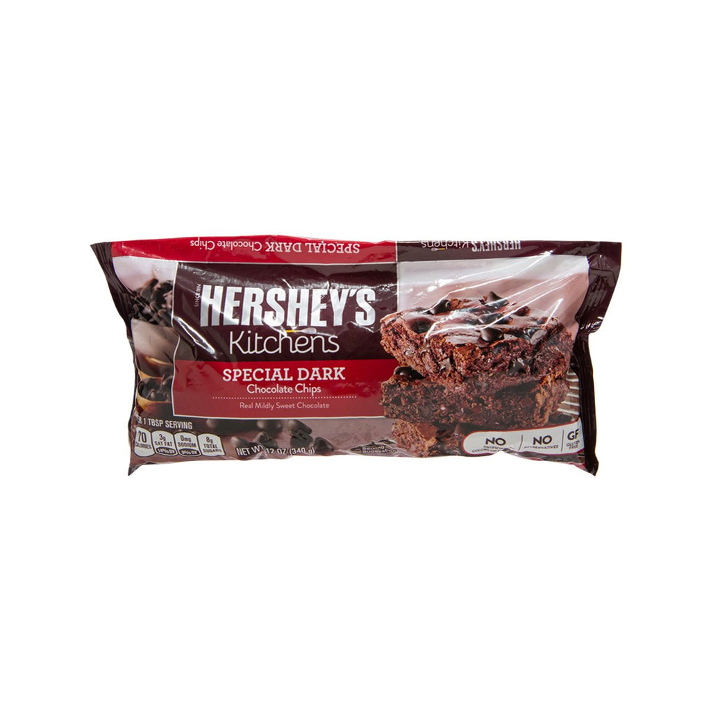 HERSHEY'S Special Dark Mildly Sweet Chocolate Chips  (340g)