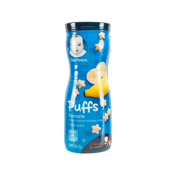 GERBER Puffs Cereal Snack - Banana  (42g)