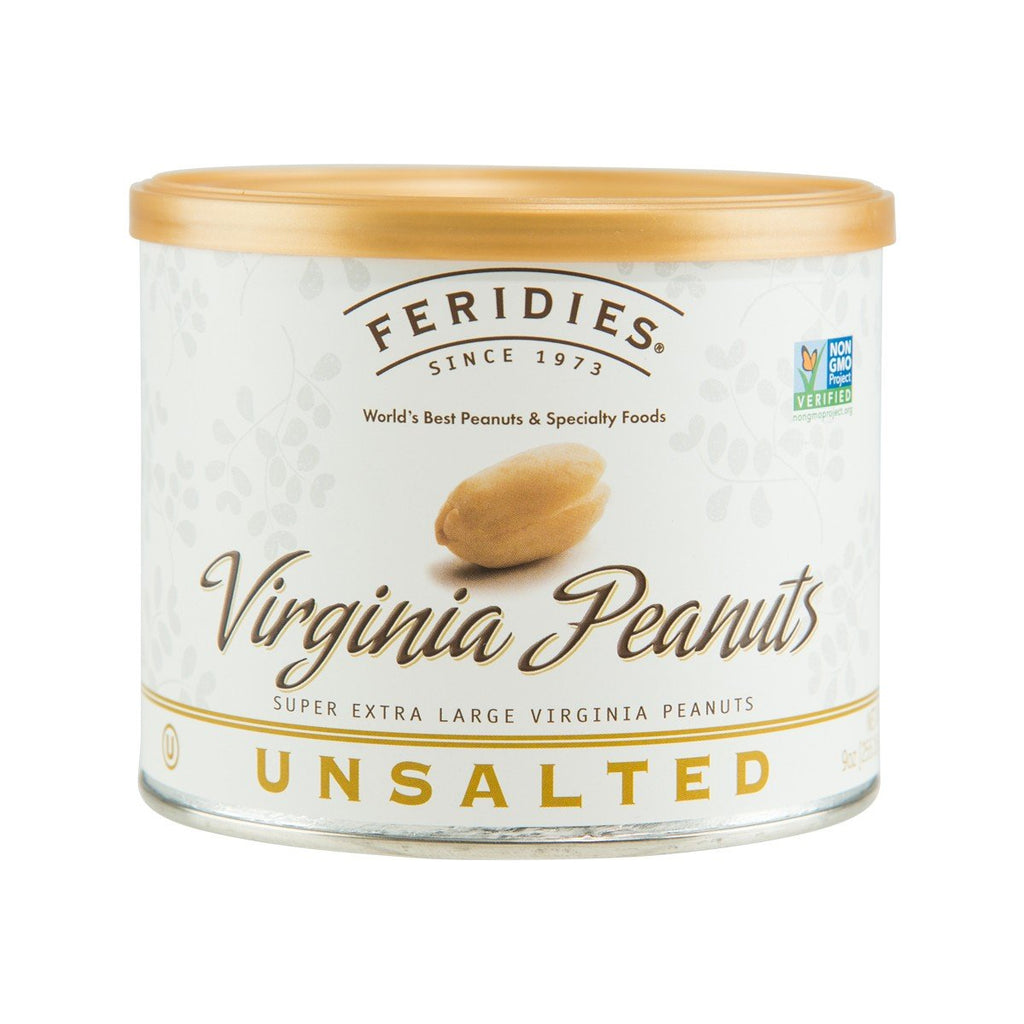 FERIDIES Unsalted Super Extra Large Virginia Peanuts  (255.15g)