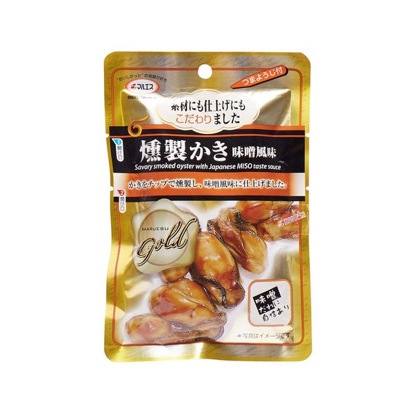 MARUESU Savory Smoked Oyster with Japanese Miso Taste Sauce  (50g)