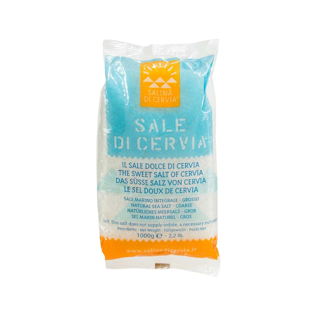 SALINA Sale di Cervia Natural Sea Salt - Coarse  (1000g)