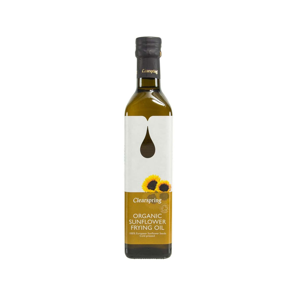 CLEARSPRING Organic Sunflower Frying Oil  (500mL)