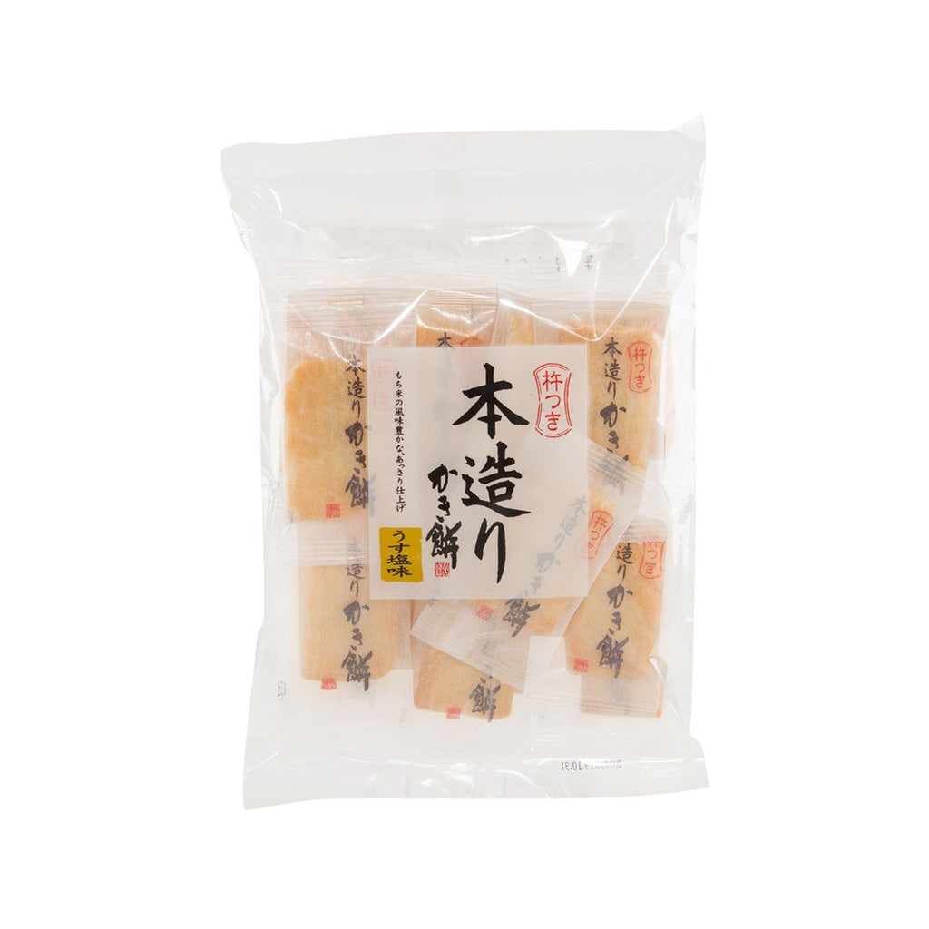 HATAKEYAMASEIKA Traditional Rice Crackers - Salt Flavor  (18pcs)