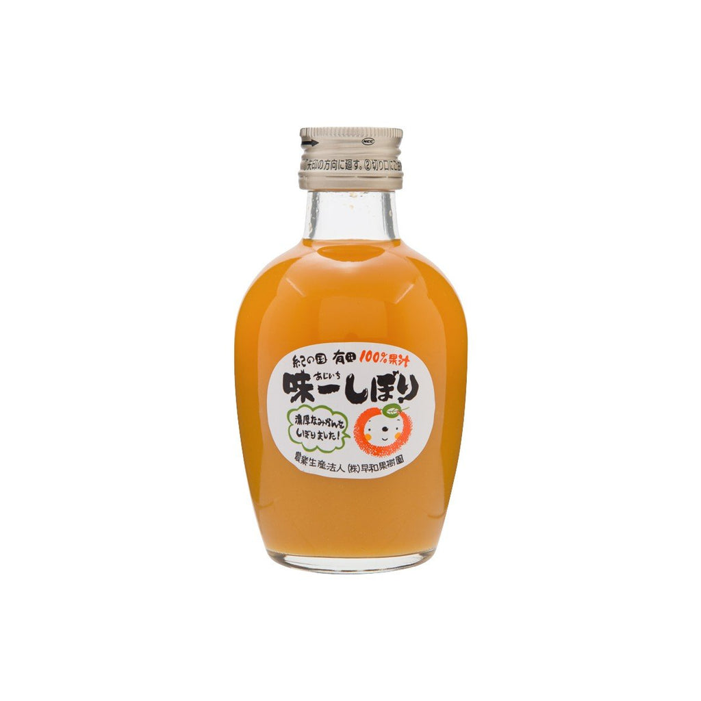 SOUWAKAJUEN Ajiichi Shibori 100% Mikan Juice  (180mL)