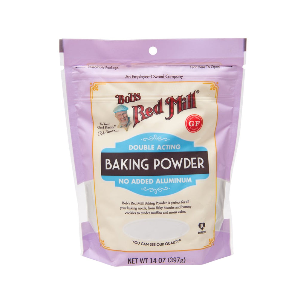 BOB'S RED MILL Double Acting Baking Powder - No Added Aluminum  (397g)