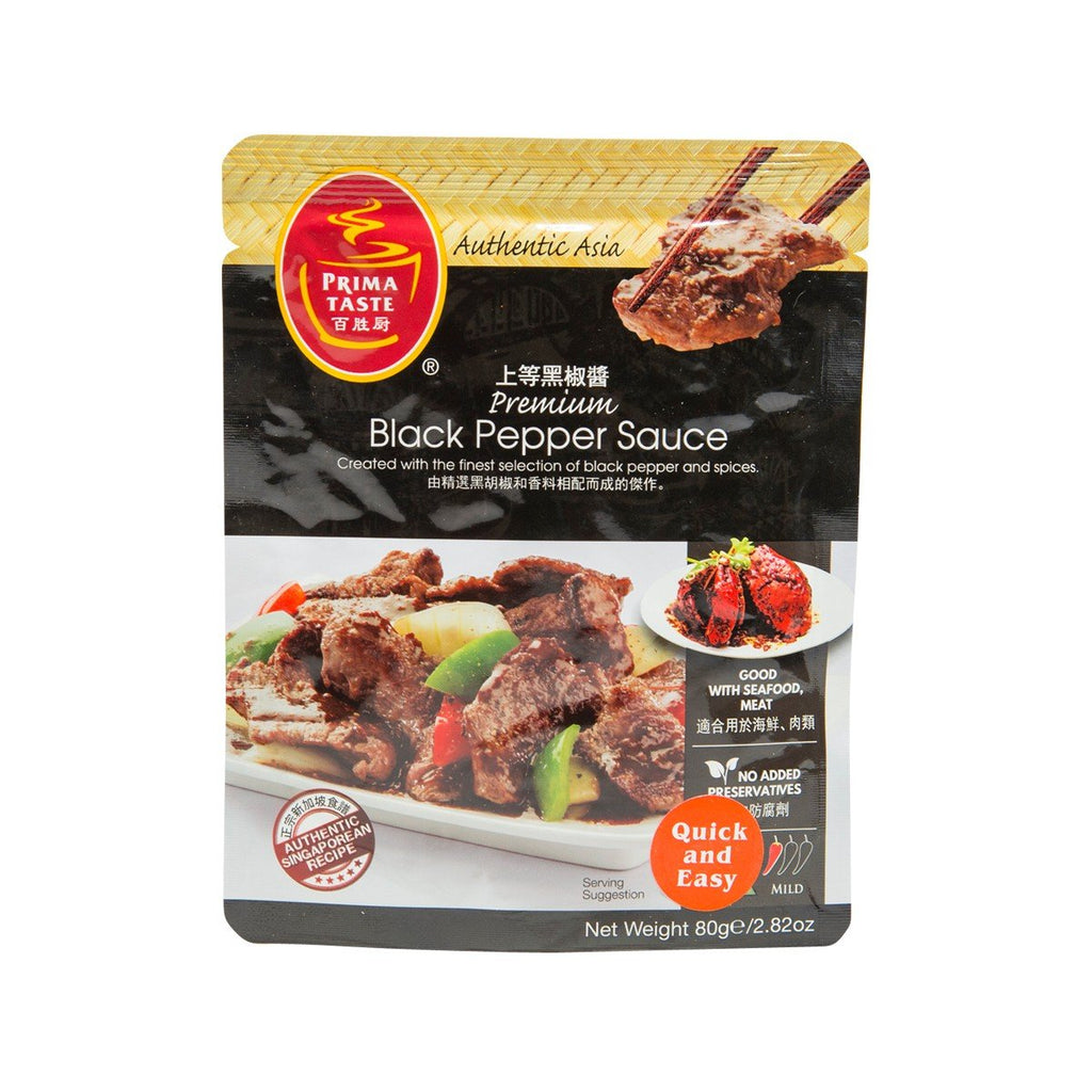 PRIMA TASTE Premium Black Pepper Sauce  (80g)