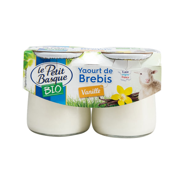 LE PETIT BASQUE Organic Sheep's Milk Yogurt - Vanilla  (125g)