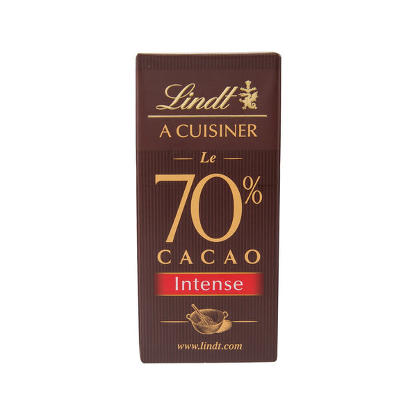 LINDT Baking Chocolate - 70% Cacao  (180g)