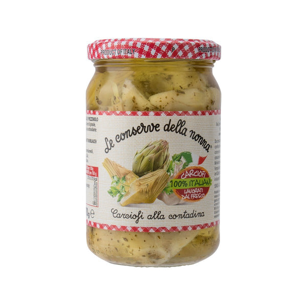 DELLA NONNA Artichoke in Sunflower Seeds Oil with Garlic & Parsley  (270g)