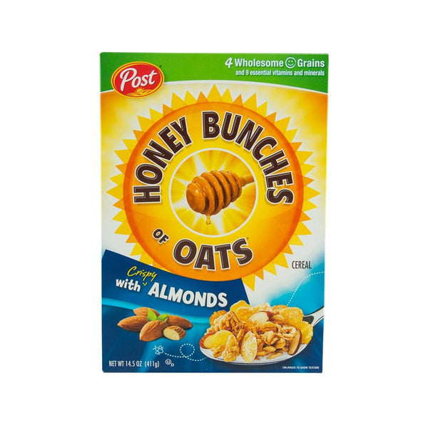 POST Honey Bunches of Oats Cereal with Almonds  (411g)