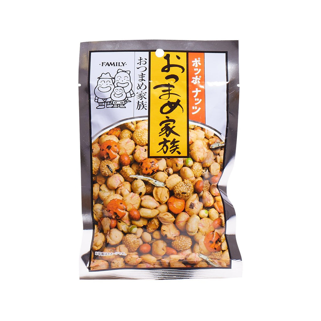 POPPONUTS Otumame Family Mixed Nuts Snacks  (80g)