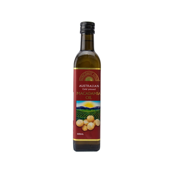 SUNCOAST GOLD Cold Pressed - Australian 100% Macadamia Oil  (500mL)