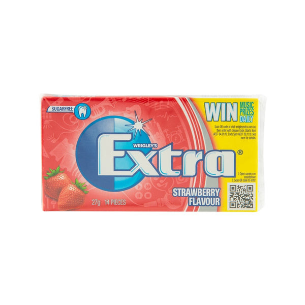 WRIGLEY'S Extra Sugarfree Gum - Strawberry Flavour  (27g)