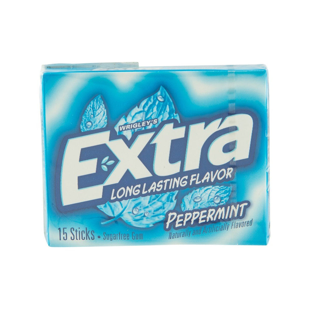 WRIGLEY'S Extra Sugarfree Gum - Peppermint Flavour  (15pcs)