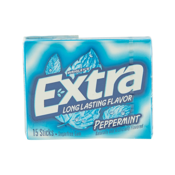 WRIGLEY'S Extra Sugarfree Gum - Peppermint Flavour  (15pcs)