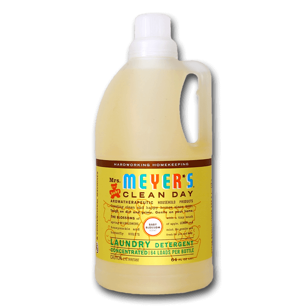 MRS MEYERS CLEAN DAY Laundry Detergent for 64 Loads - Baby Blossom Scent