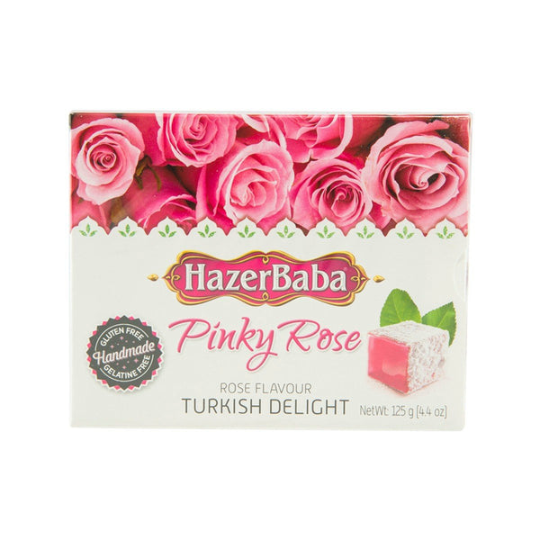 HAZER BABA Rose Flavoured Turkish Delight  (125g)