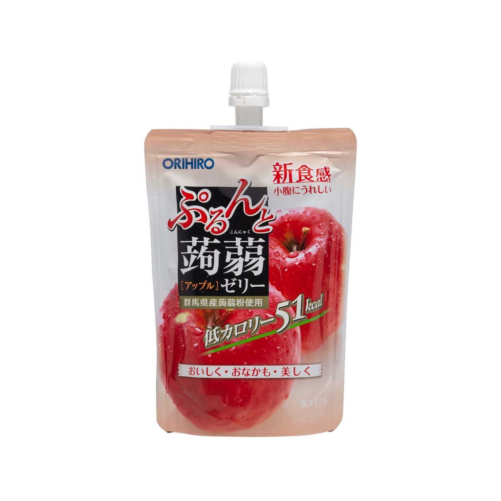 ORIHIRO Konjac Jelly Drink - Apple  (130g)