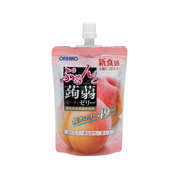 ORIHIRO Konjac Jelly Drink - Peach  (130g)