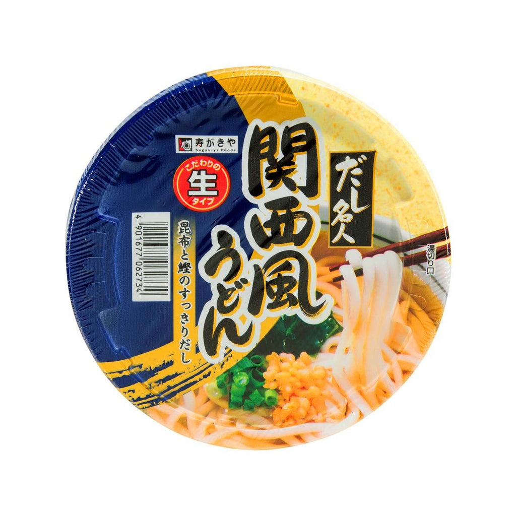 SUGAKIYA Dashimeijin Instant Kansai Style Udon Noodle  (131g)