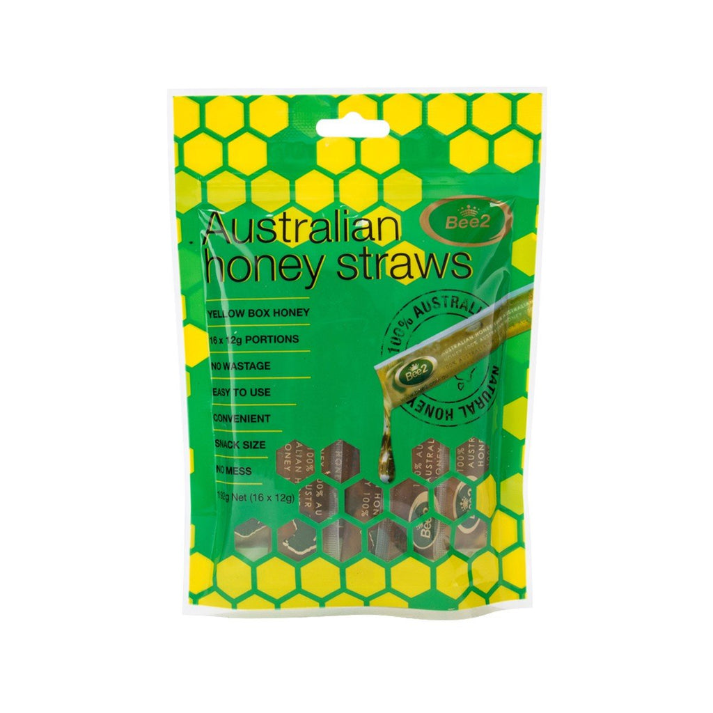 BEE 2 Australian Honey Straws  (192g)