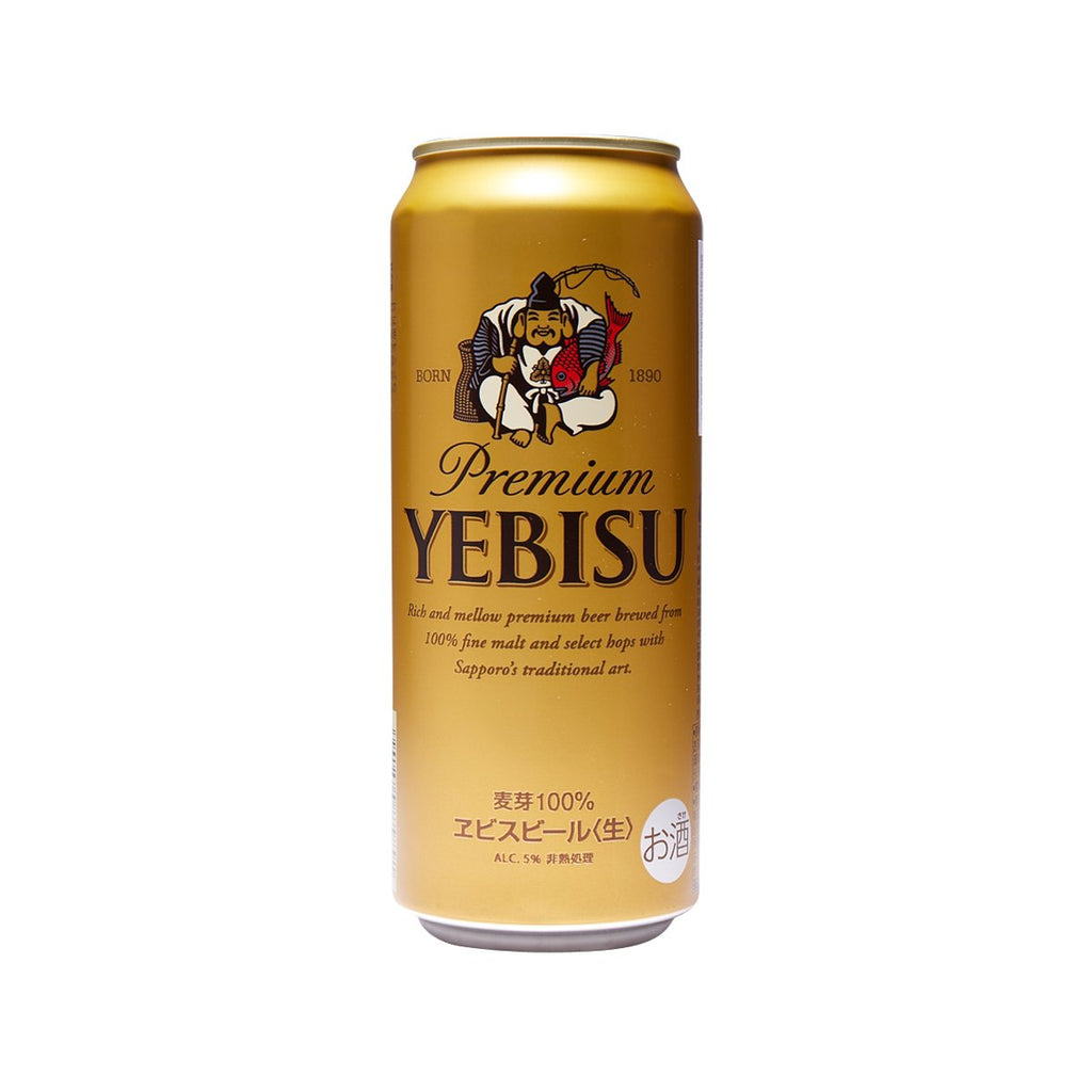 YEBISU All Malt Beer (Alc 5%)  (500mL)