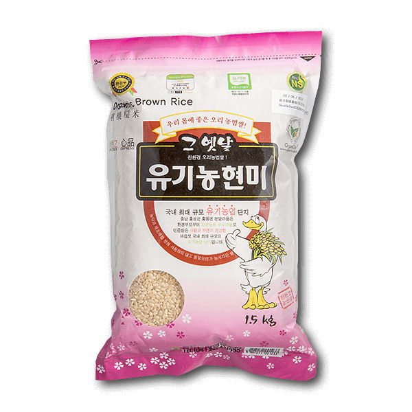 DUCK RICE Organic Brown Rice  (1.5kg)