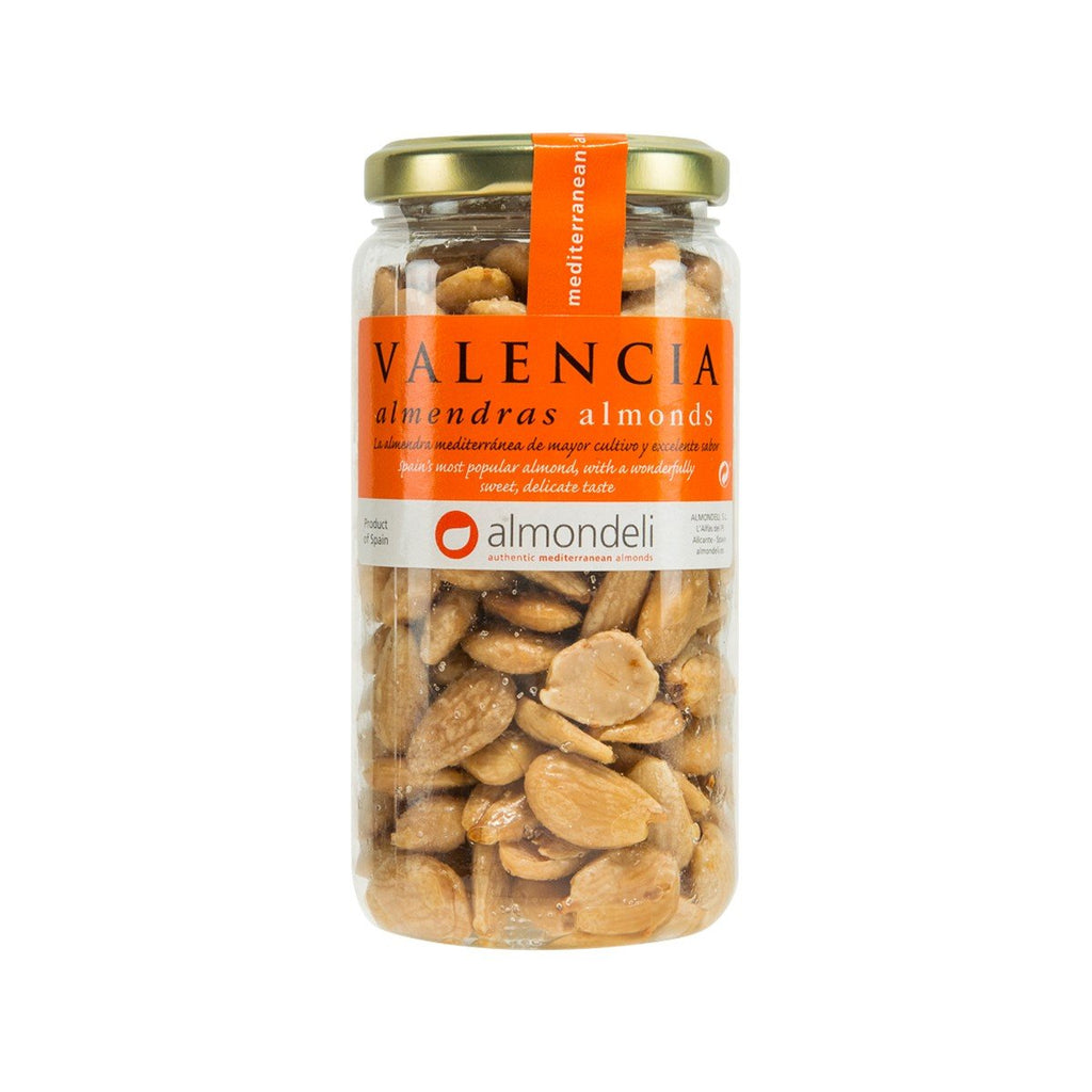 ALMONDELI Valencia White Almonds  (215g)