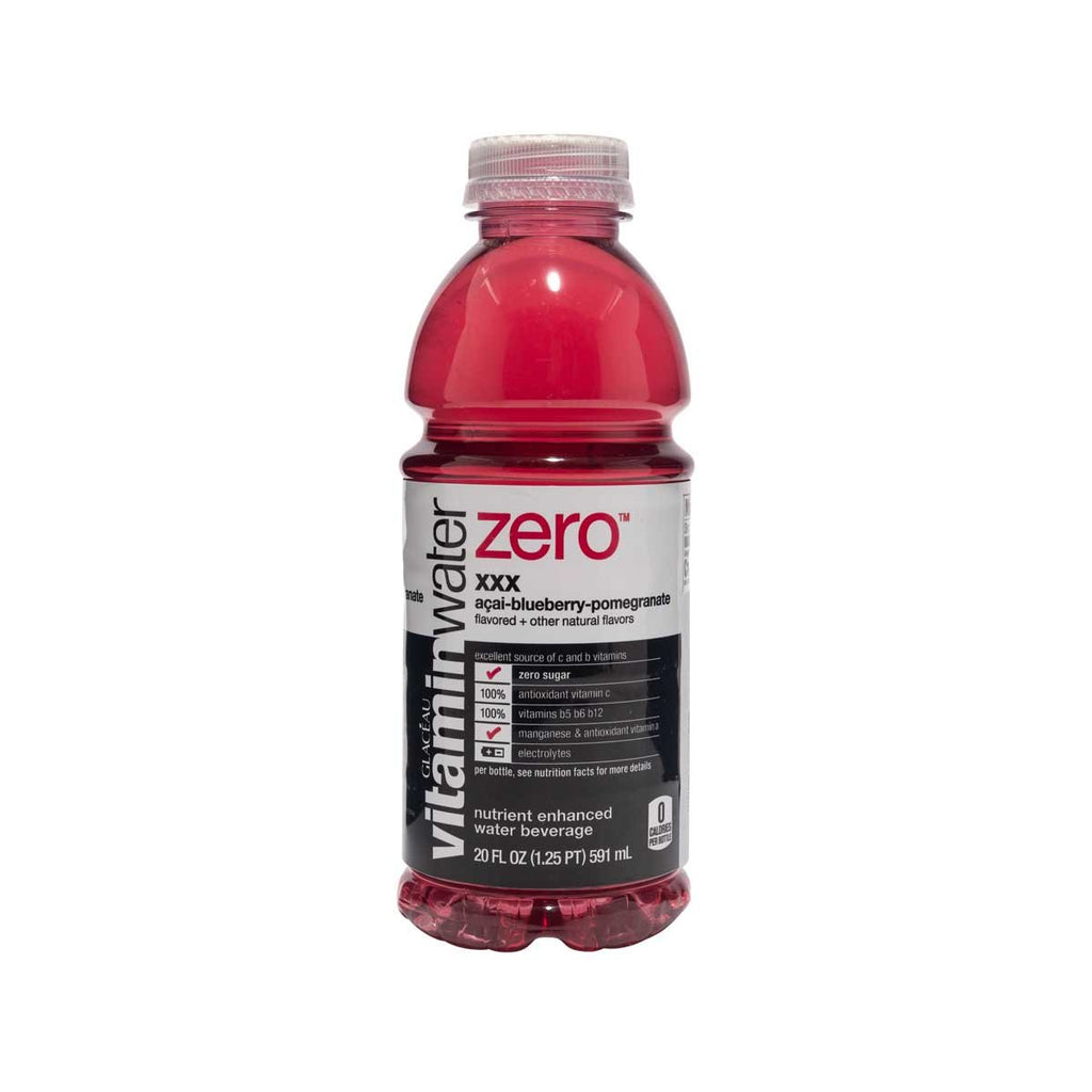 GLACEAU Vitamin Water Zero Sugar - XXX Acai-Blueberry-Pomegranate  (591mL)